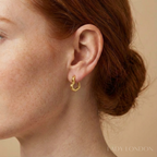 Oorringen - Roestvrij staal - Hartvormig