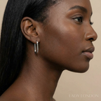 Oorringen - Roestvrij staal - Ovaal