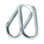 Oorringen set - Roestvrij staal - Ovaal