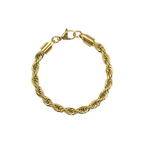 Schakelarmband - Roestvrij staal - 18 cm - 6 mm