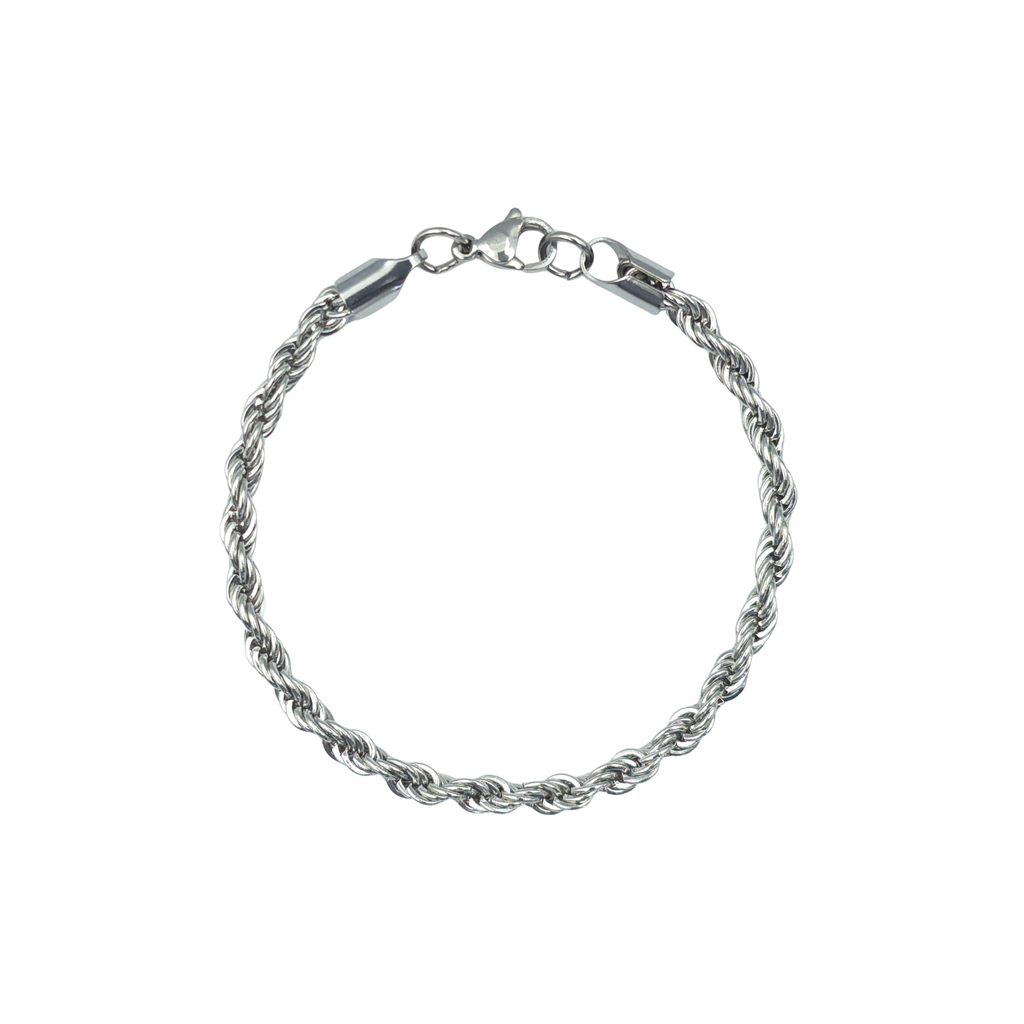 Schakelarmband - Roestvrij staal - 18 cm - 4 mm