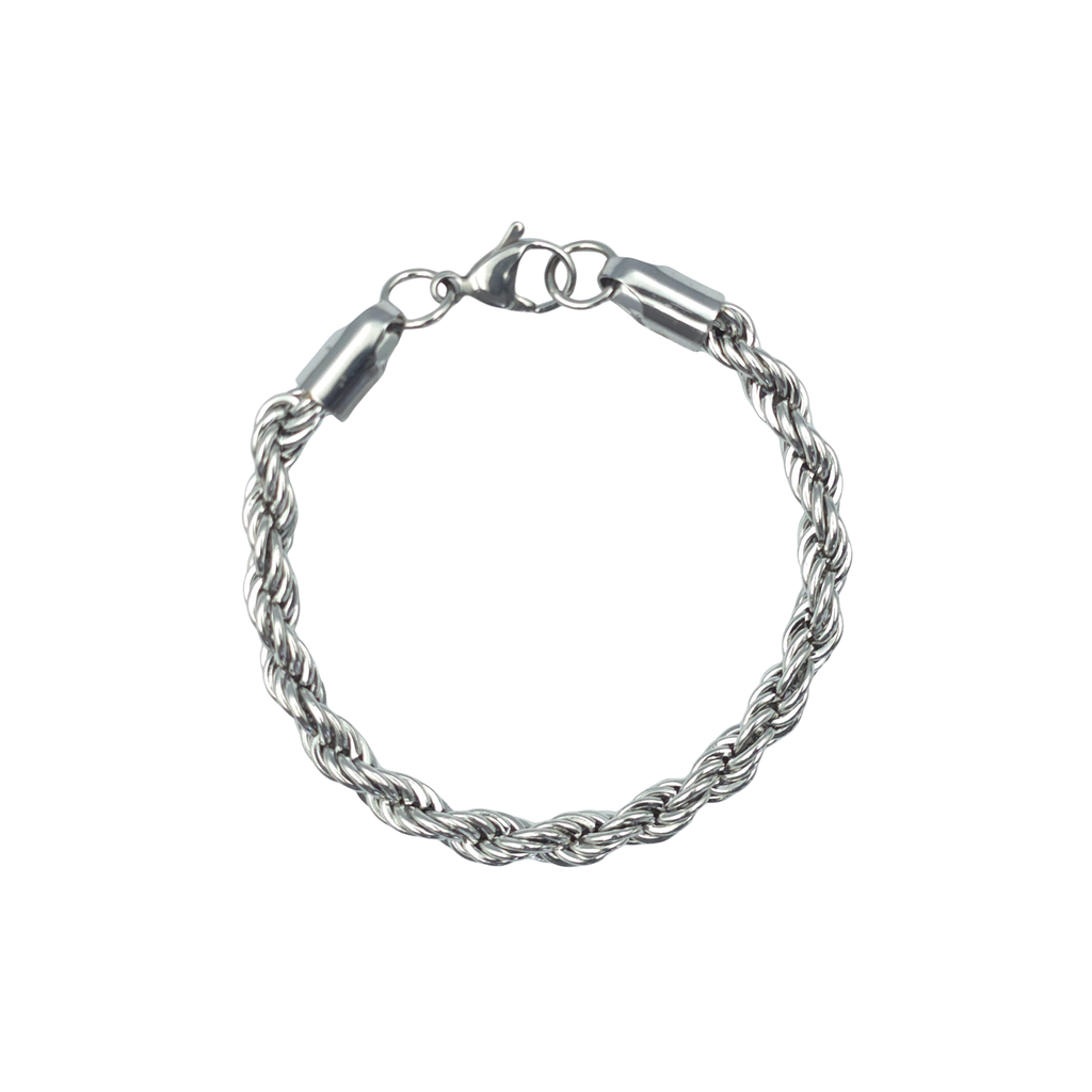 Schakelarmband - Roestvrij staal - 18 cm - 6 mm