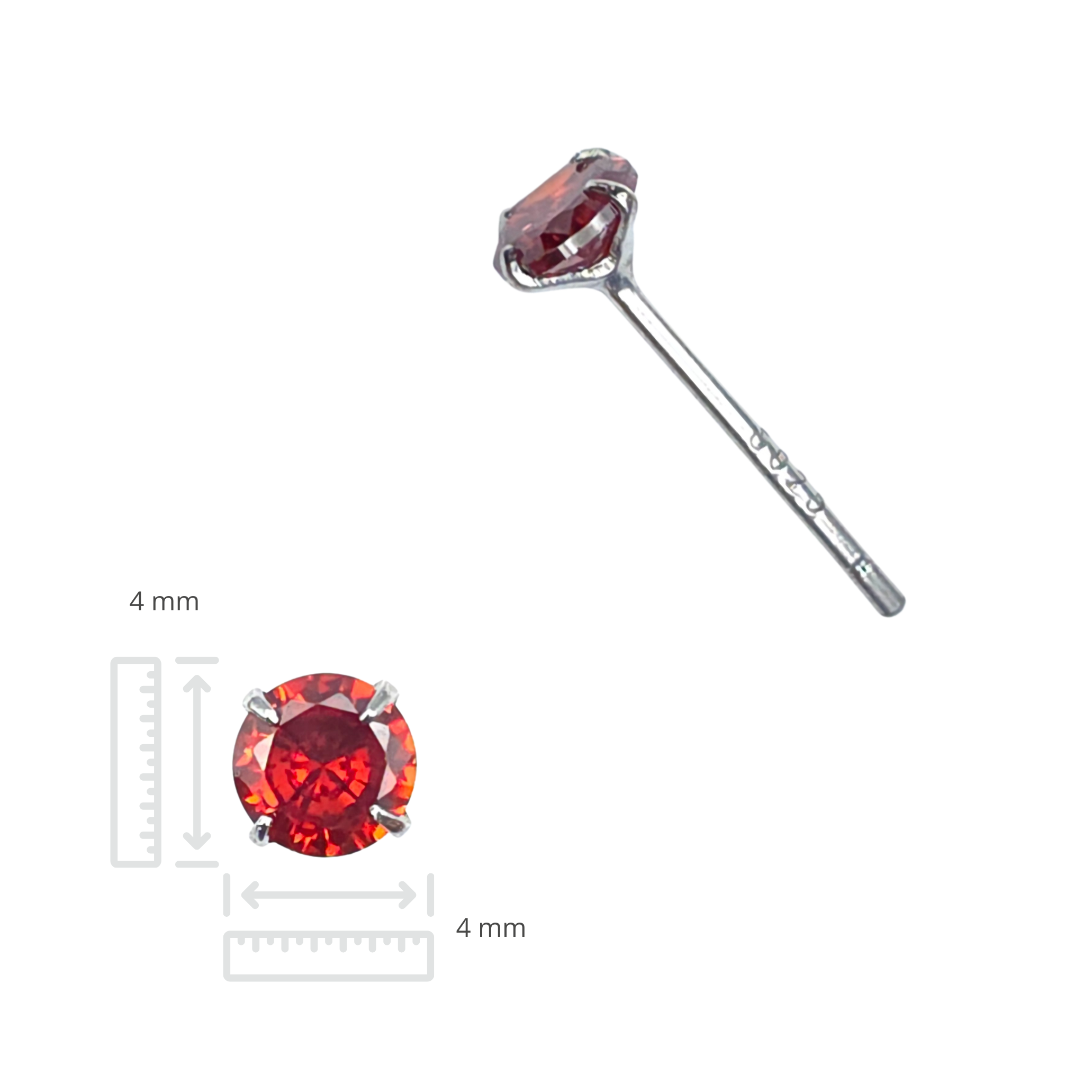 Studs set - Roestvrij staal