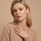 Open ring - Roestvrij staal - Hartvormig