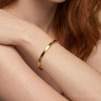 Bangle - Roestvrij staal - 4 mm