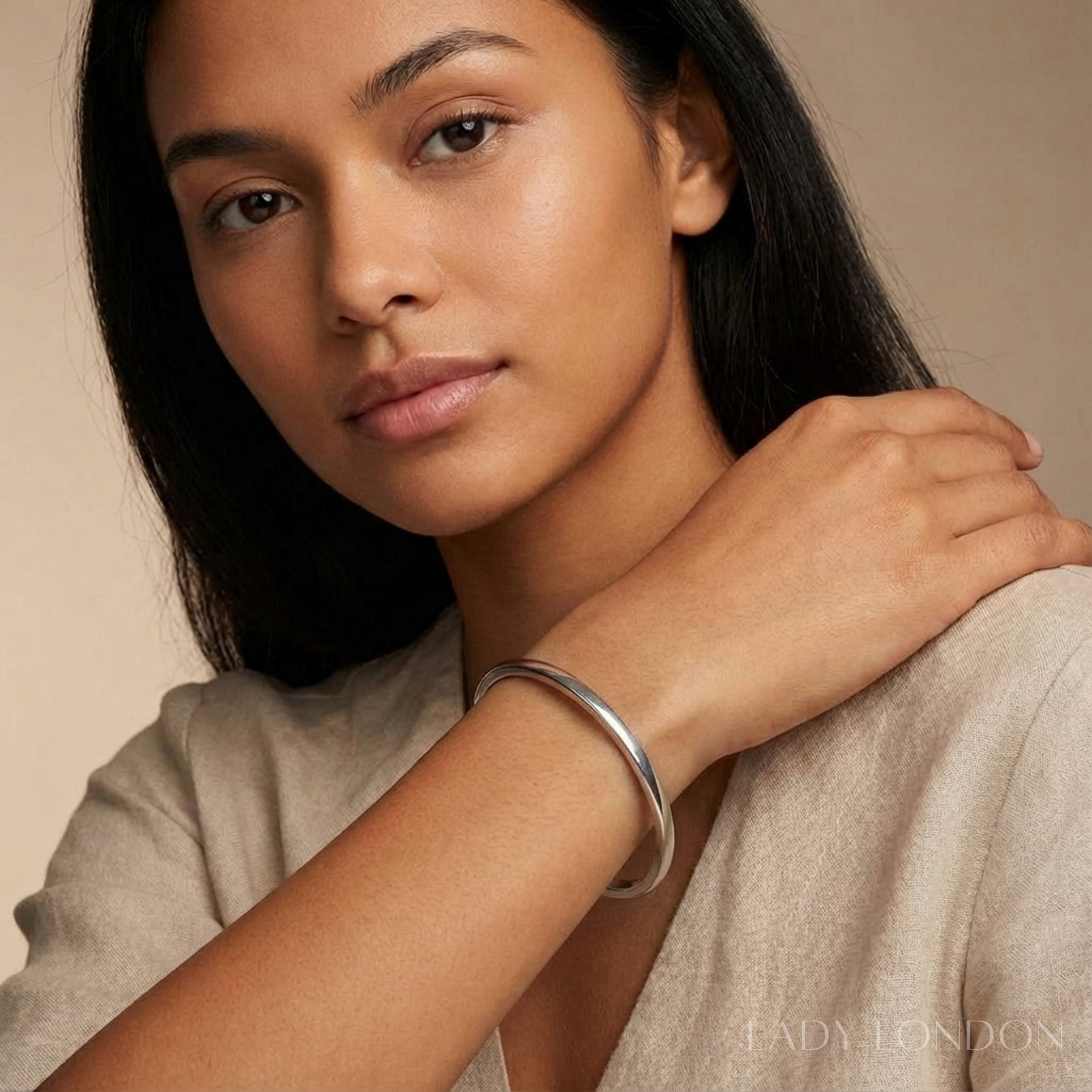 Bangle - Roestvrij staal - 4 mm