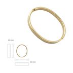 Bangle - Roestvrij staal - 6 mm