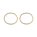 Bangle set - Roestvrij staal - 4 mm en 6 mm