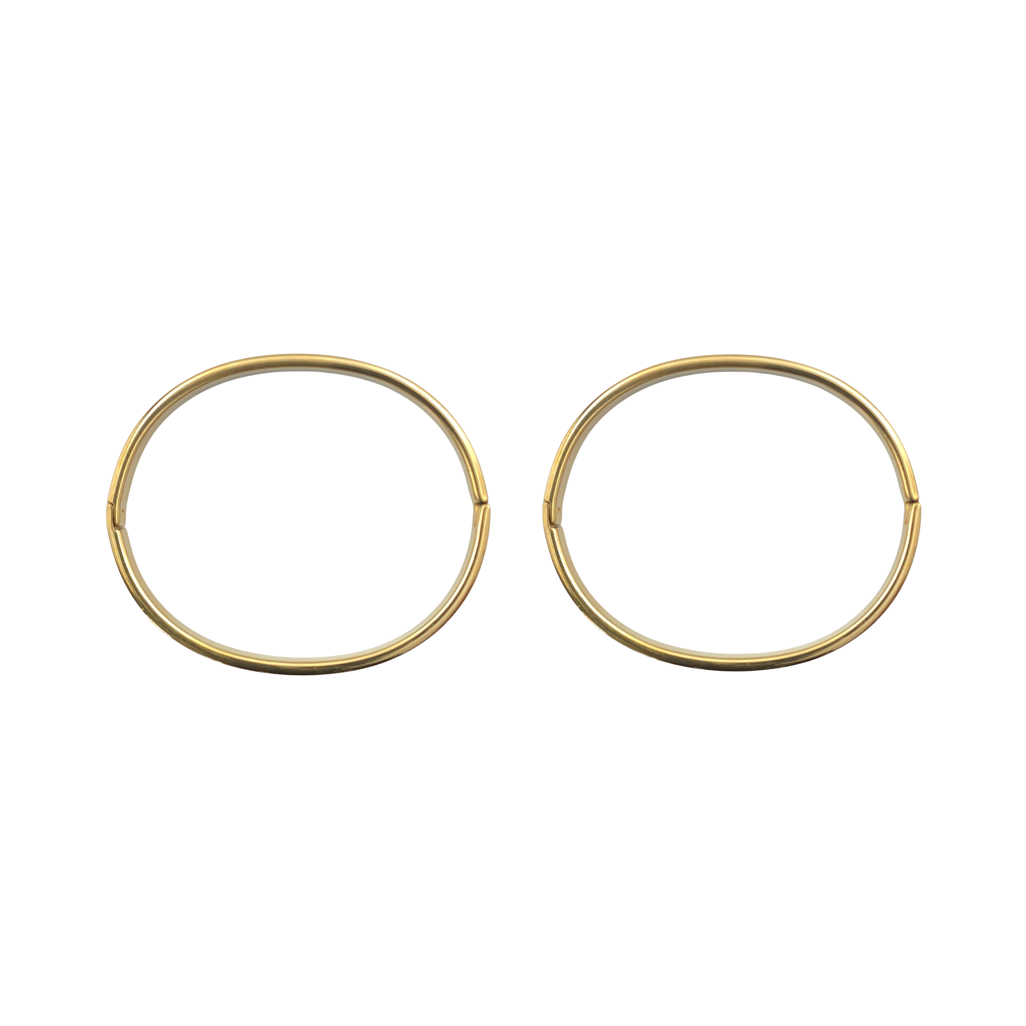 Bangle set - Roestvrij staal - 4 mm en 6 mm