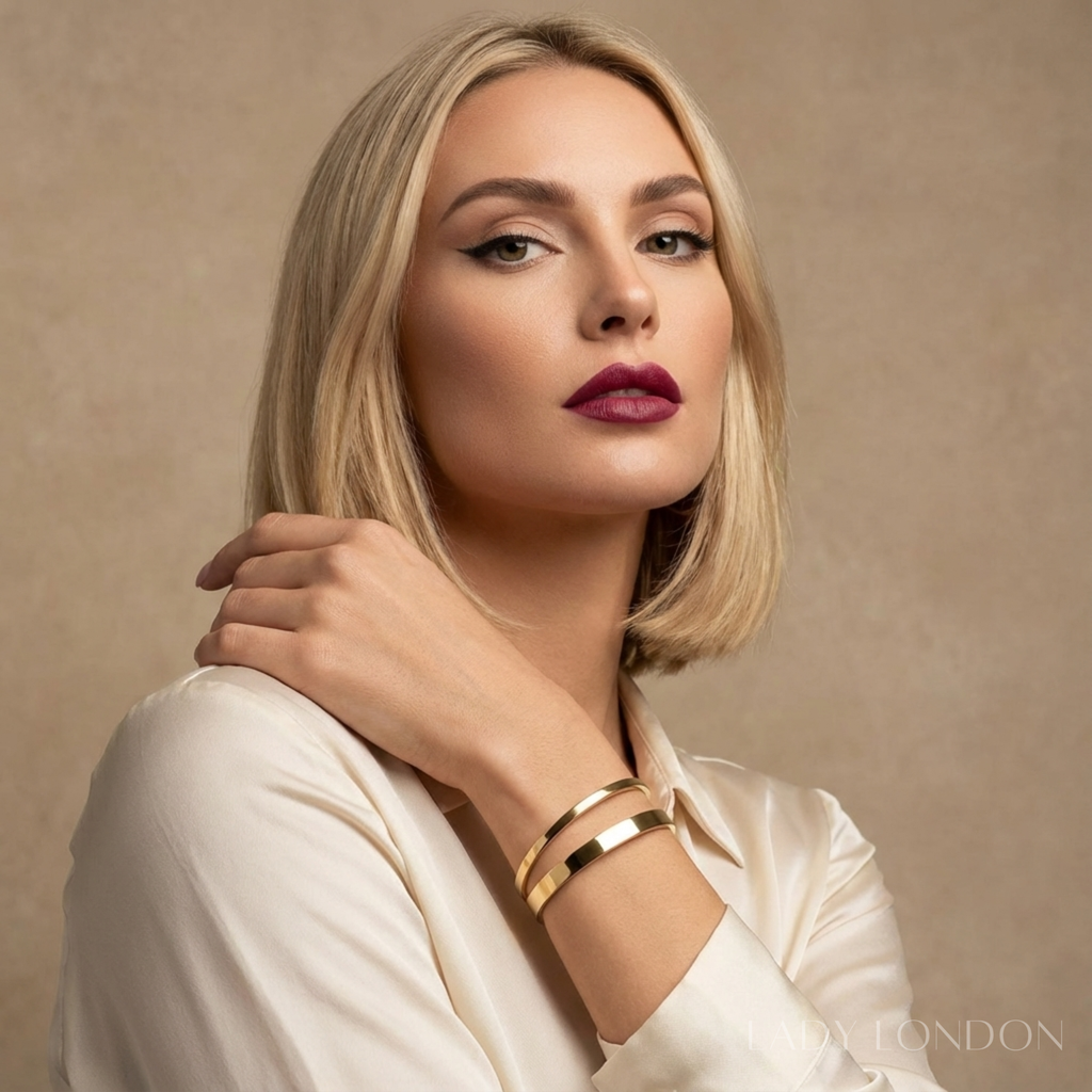 Bangle set - Roestvrij staal - 4 mm en 6 mm