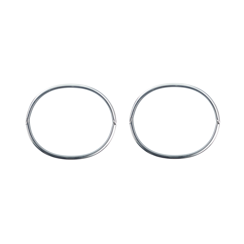 Bangle set - Roestvrij staal - 4 mm en 6 mm