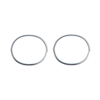 Bangle set - Roestvrij staal - 4 mm en 6 mm