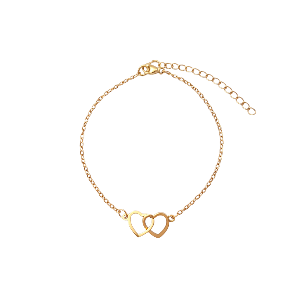 Schakelarmband - Roestvrij staal - 17 cm