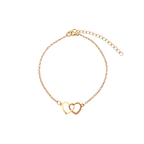 Schakelarmband - Roestvrij staal - 17 cm