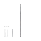 Ketting met hanger set - Roestvrij staal - Hartvormig - 45 cm